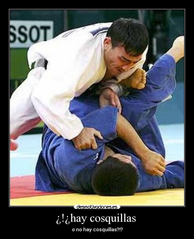 ¿!¿hay cosquillas - o no hay cosquillas?!?