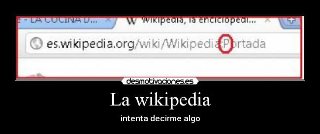 La wikipedia -