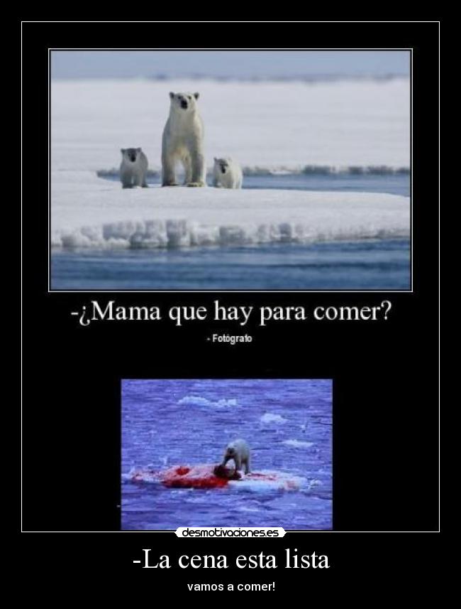 -La cena esta lista - 