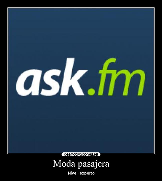 Moda pasajera - Nivel: experto