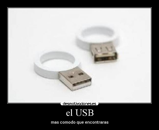 el USB - mas comodo que encontraras