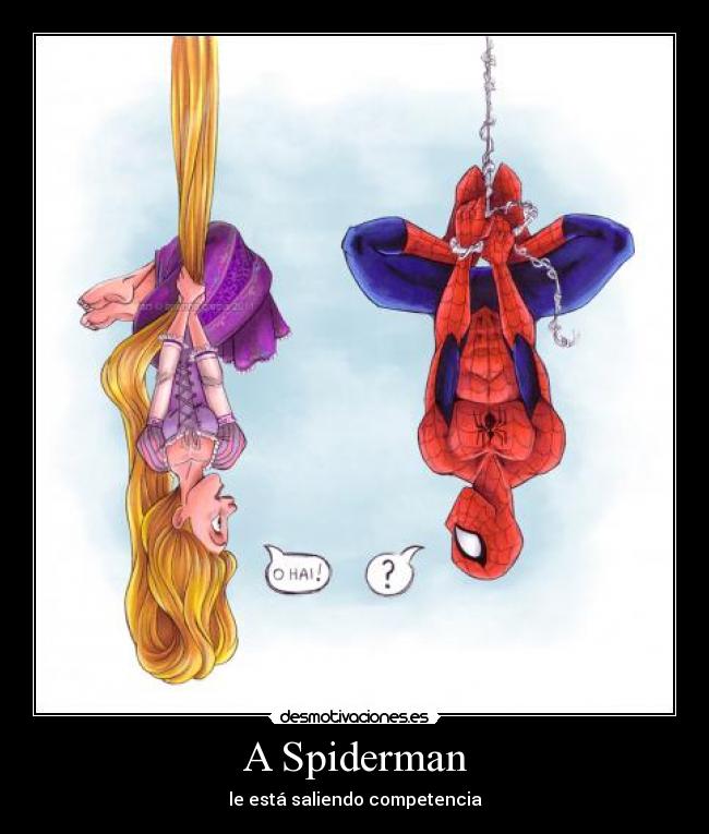 carteles enredados spiderman desmotivaciones