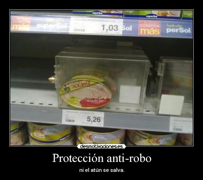 Protección anti-robo -