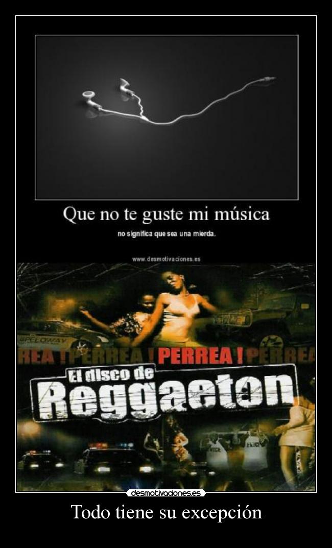 carteles reggaeton desmotivaciones