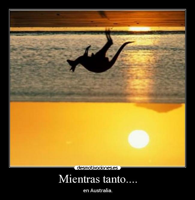 Mientras tanto.... -