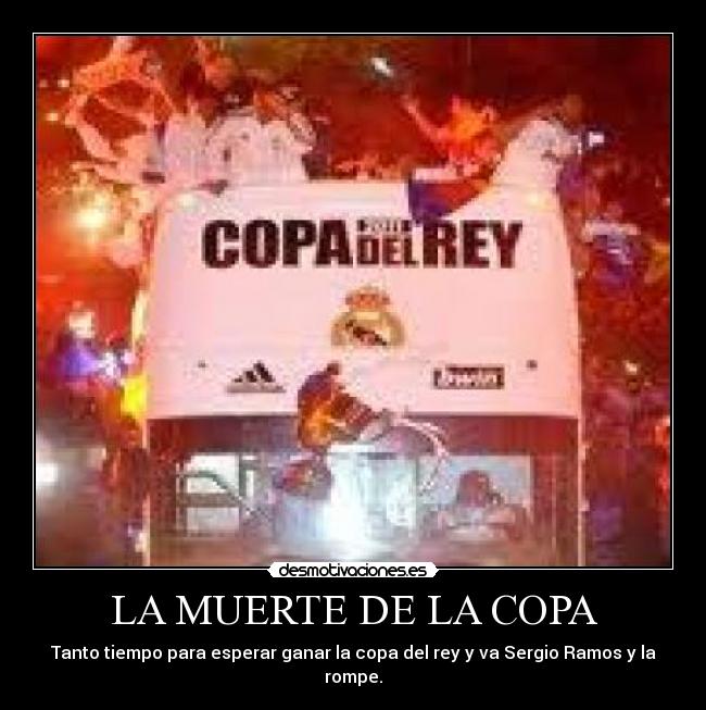 LA MUERTE DE LA COPA - 