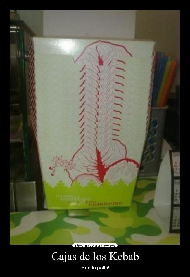 Cajas de los Kebab - 