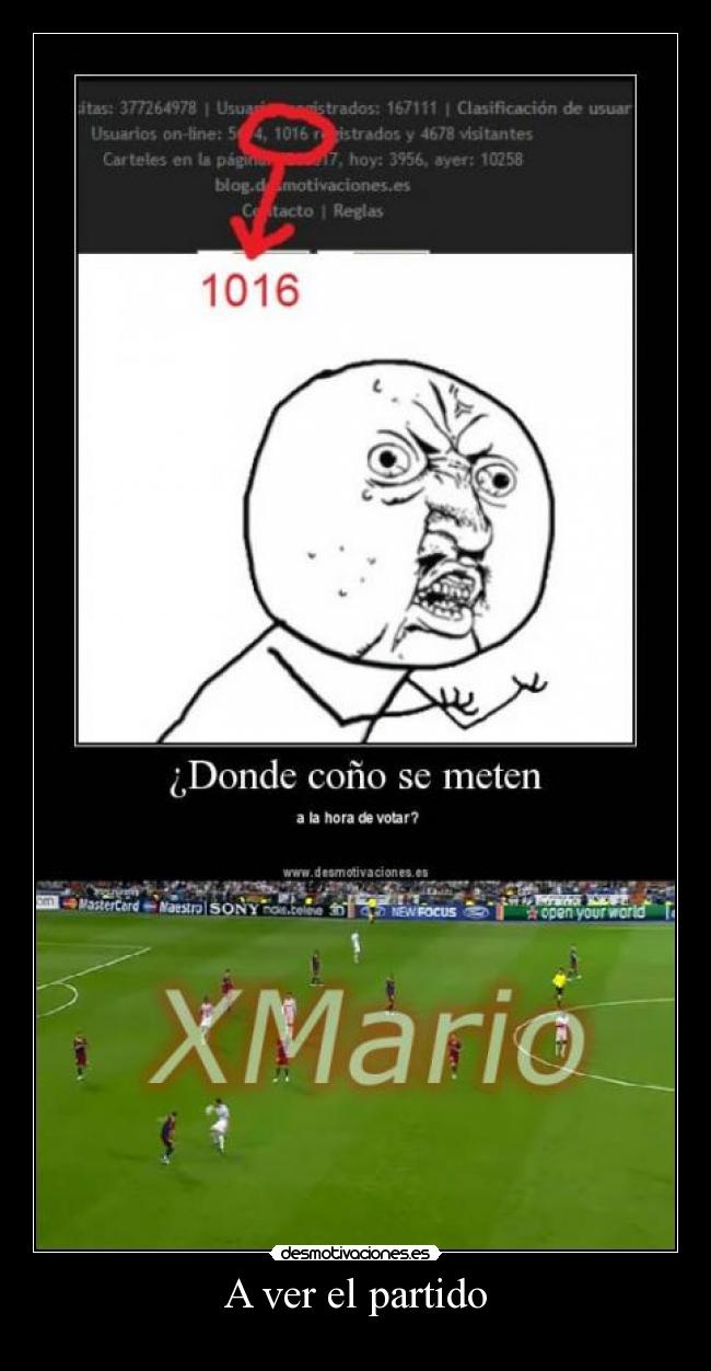 A ver el partido -