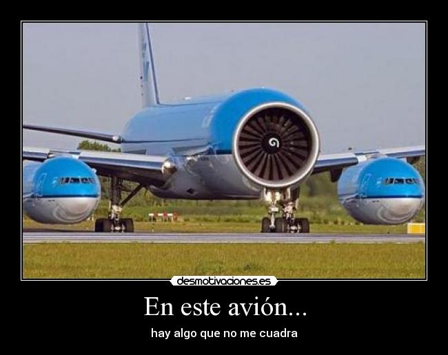 En este avión... - 