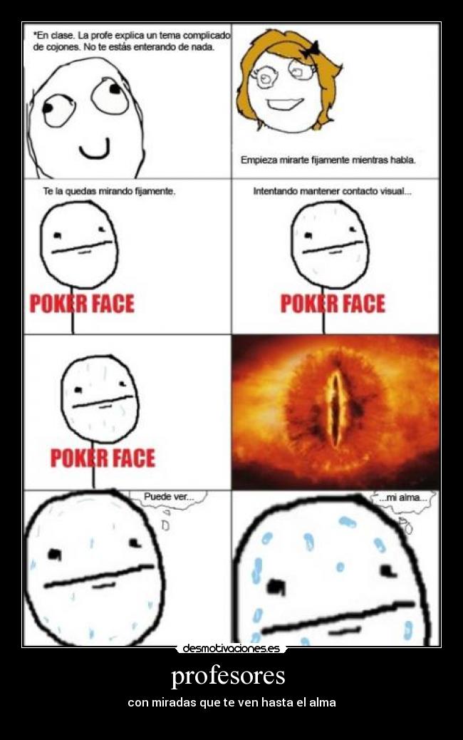 profesores - con miradas que te ven hasta el alma