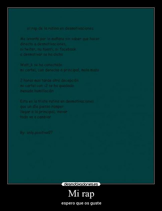 Mi rap -