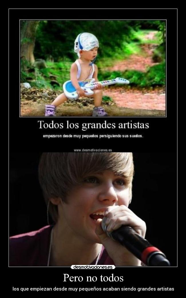 carteles pequenos bieber cutre desmotivaciones