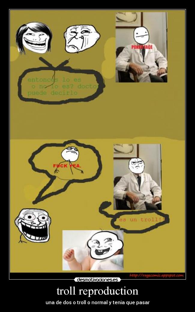 troll reproduction -
