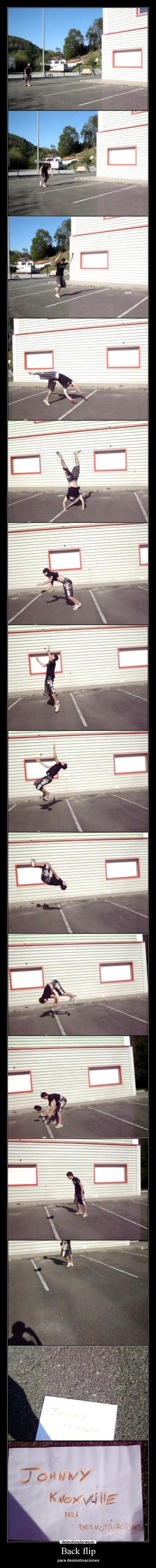 carteles backflip desmotivaciones