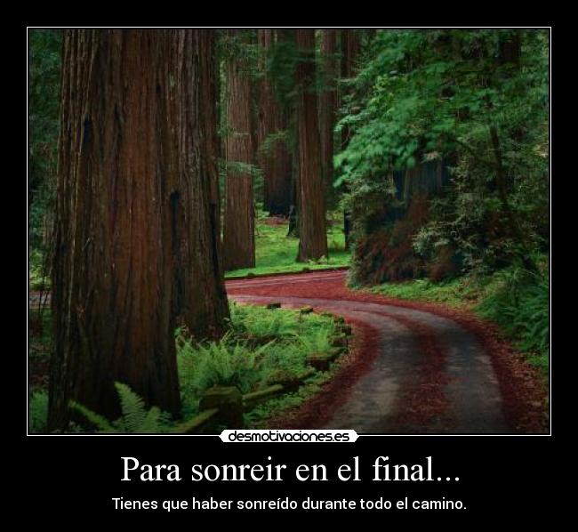 Para sonreir en el final... - 