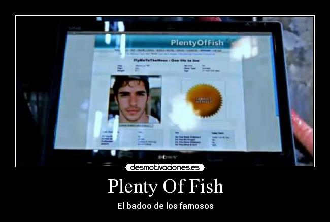 Plenty Of Fish - El badoo de los famosos