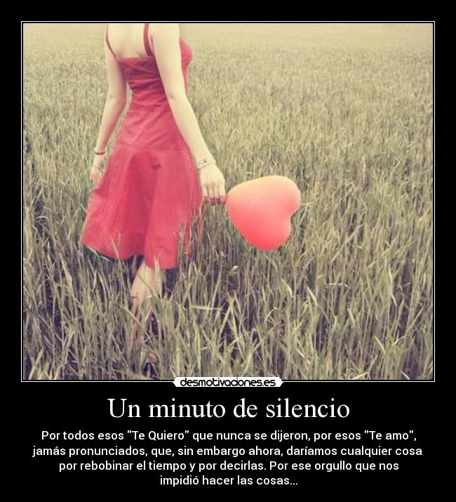 Un minuto de silencio - 