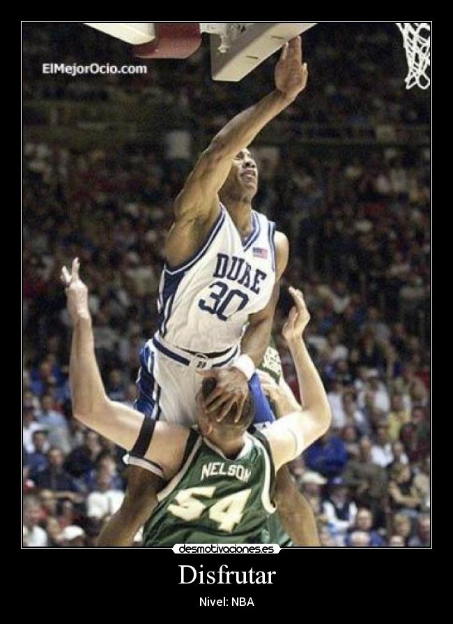 Disfrutar - Nivel: NBA