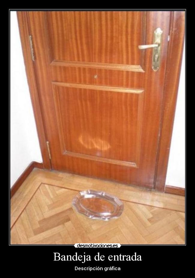 Bandeja de entrada - Descripción gráfica