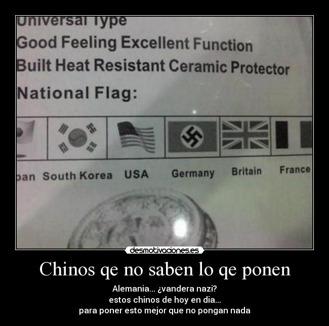 Chinos qe no saben lo qe ponen - 
