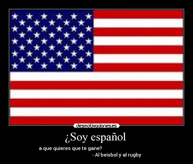 ¿Soy español  - 