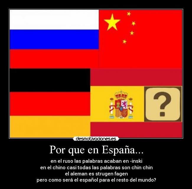 Por que en España... - 