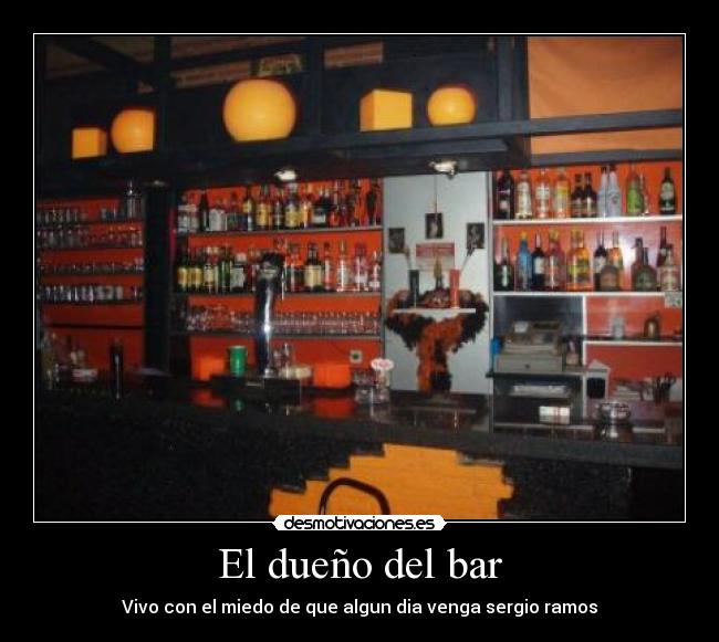 El dueño del bar -