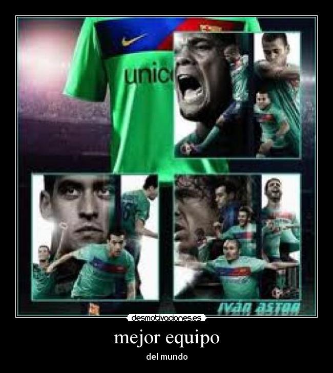 mejor equipo -