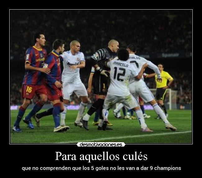 Para aquellos culés -