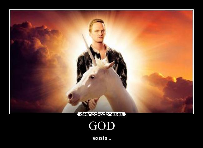 GOD - exists...