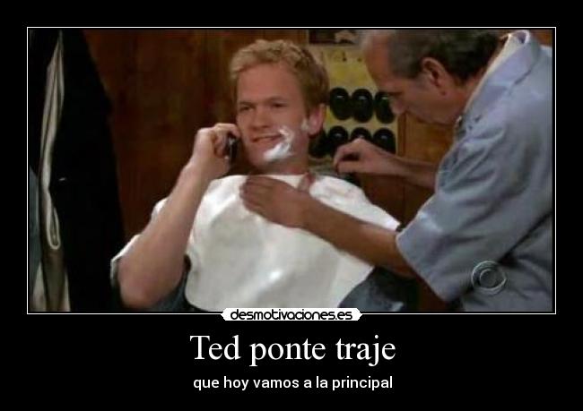 Ted ponte traje -