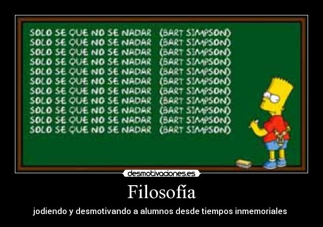 carteles filosofia filosofia desmotivaciones