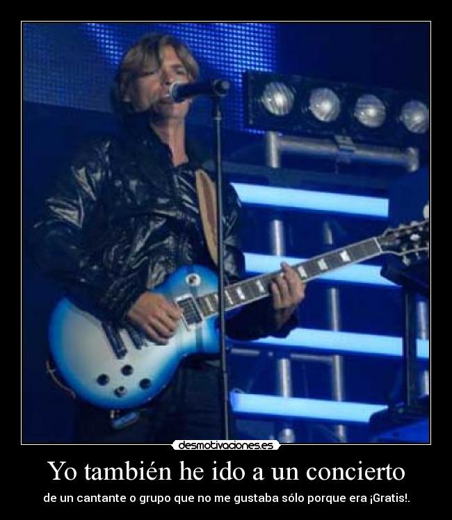 Yo también he ido a un concierto - 