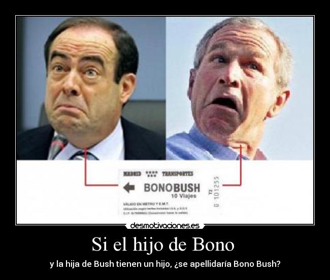 Si el hijo de Bono  - 