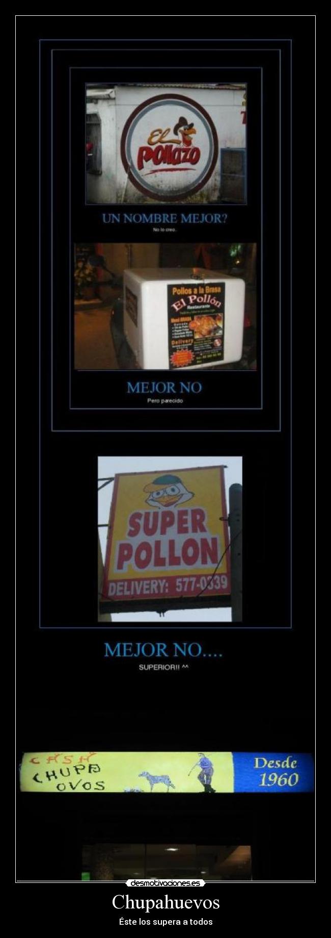Chupahuevos - 