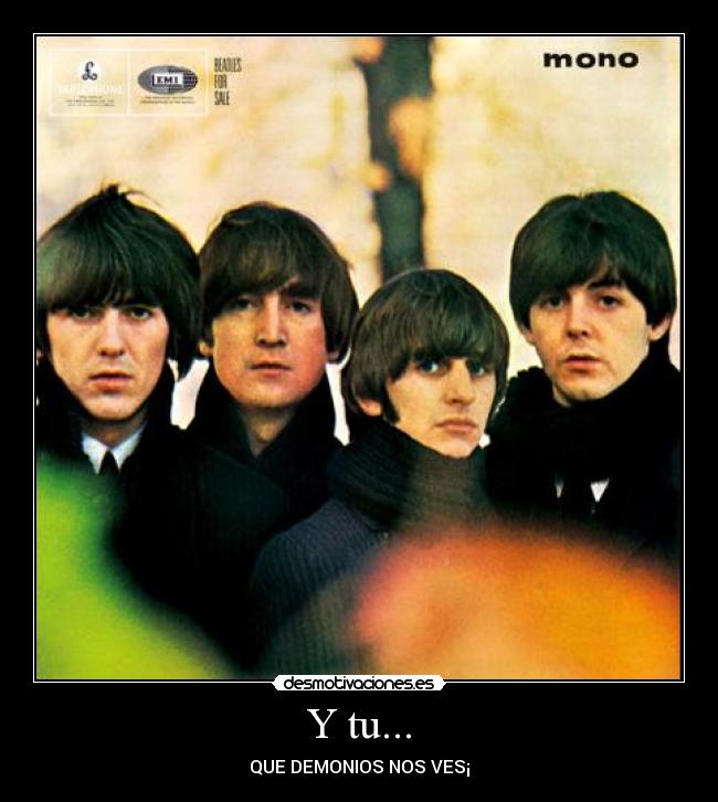 carteles the beatles desmotivaciones