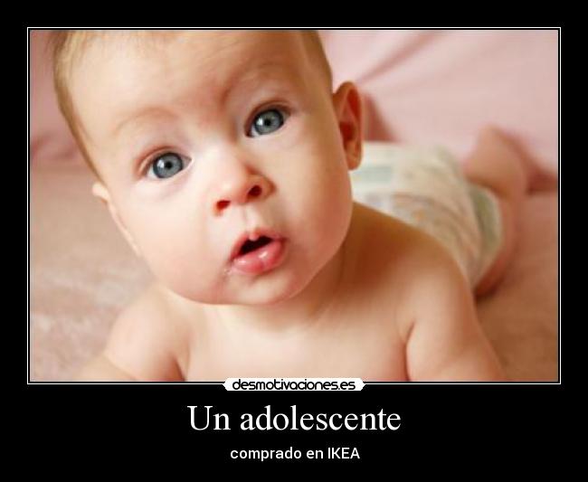Un adolescente -