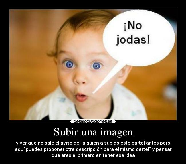 Subir una imagen - 