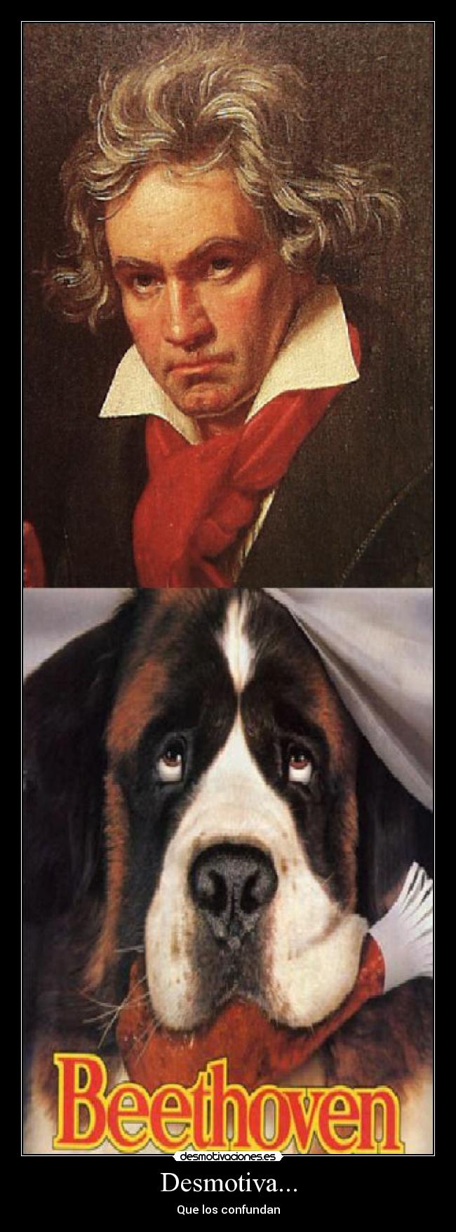 Desmotiva... - Que los confundan
