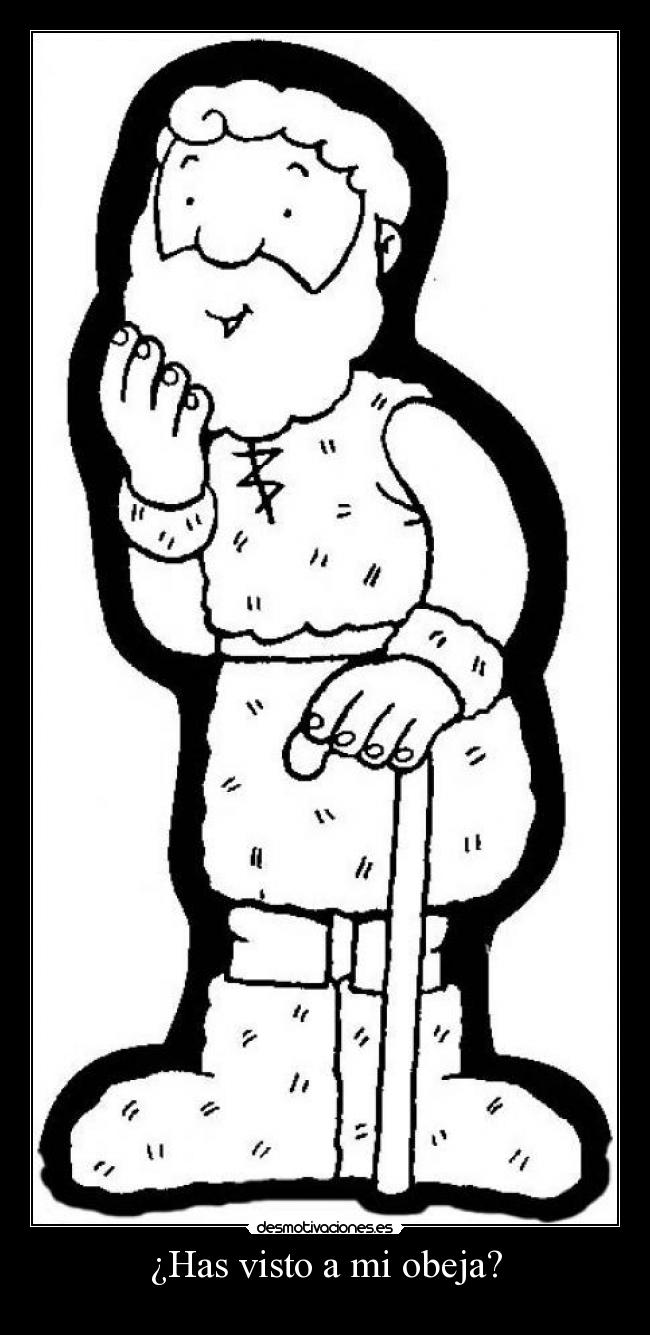 ¿Has visto a mi obeja? -