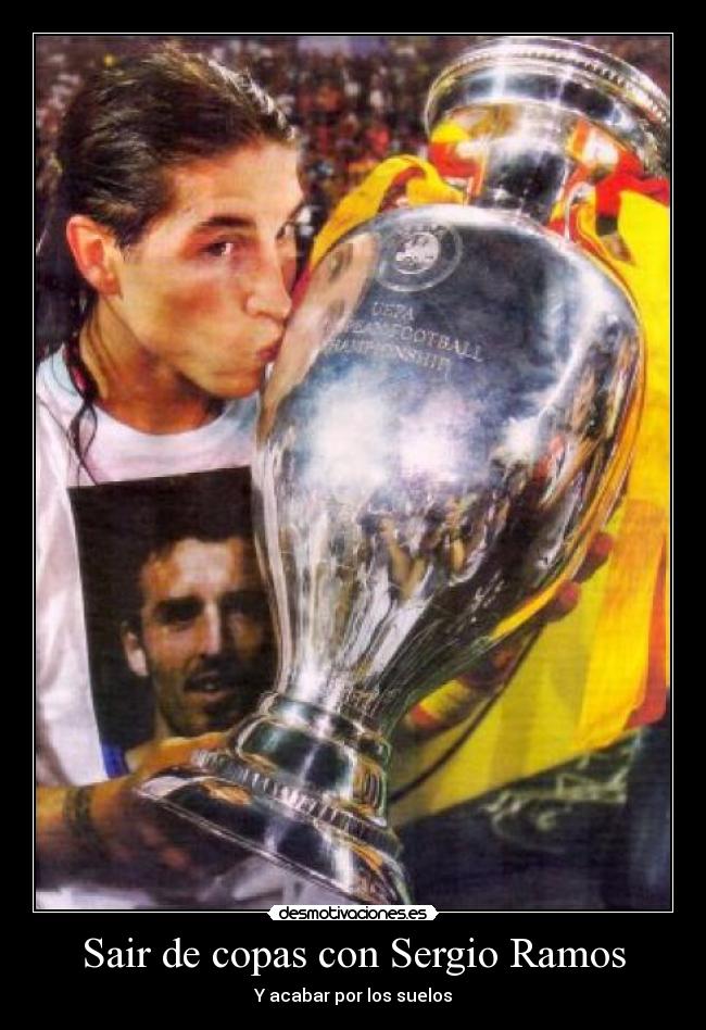 Sair de copas con Sergio Ramos - Y acabar por los suelos