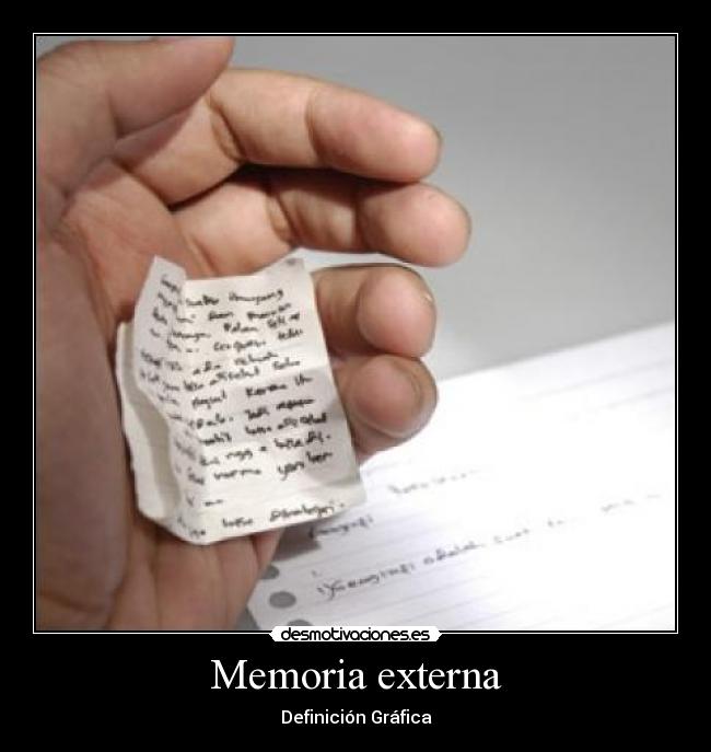 Memoria externa -