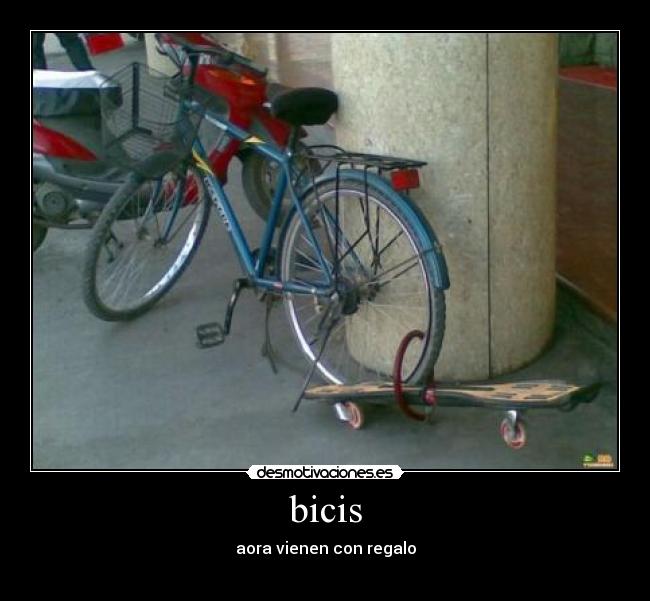 bicis - aora vienen con regalo