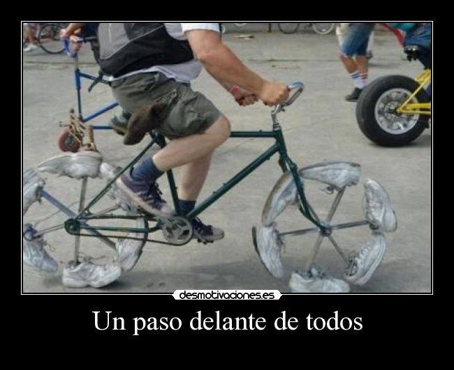 Un paso delante de todos -