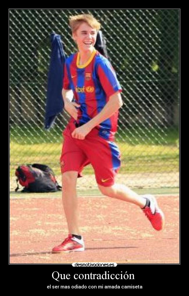 Que contradicción -