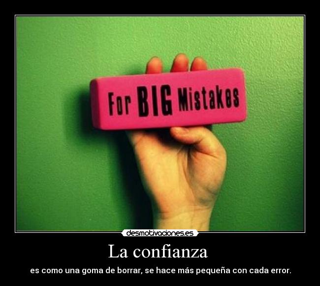La confianza  - 