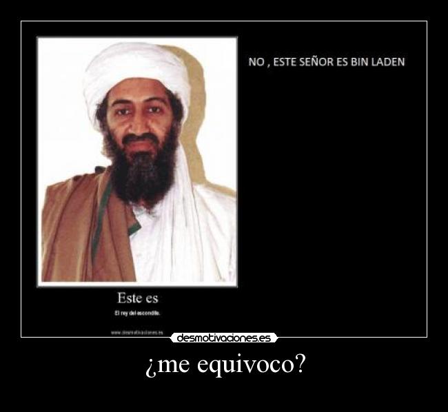 carteles bin laden desmotivaciones