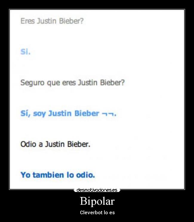 carteles cleverbot desmotivaciones