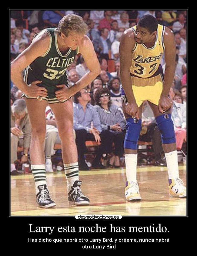 Larry esta noche has mentido. - 