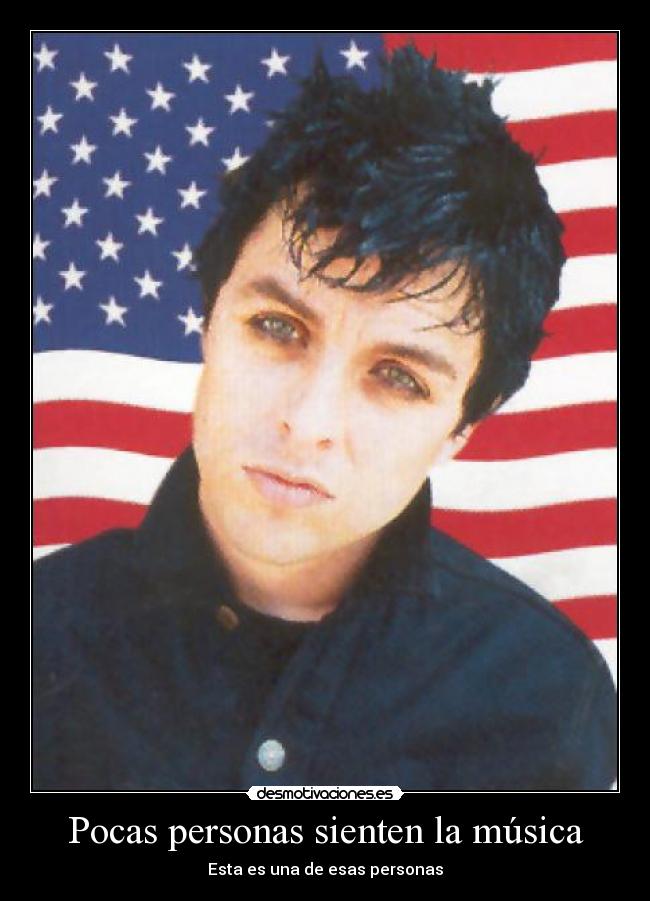 Pocas personas sienten la música -